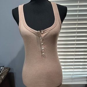 Aerie Real Soft Gamechanger Henley Tank: Med